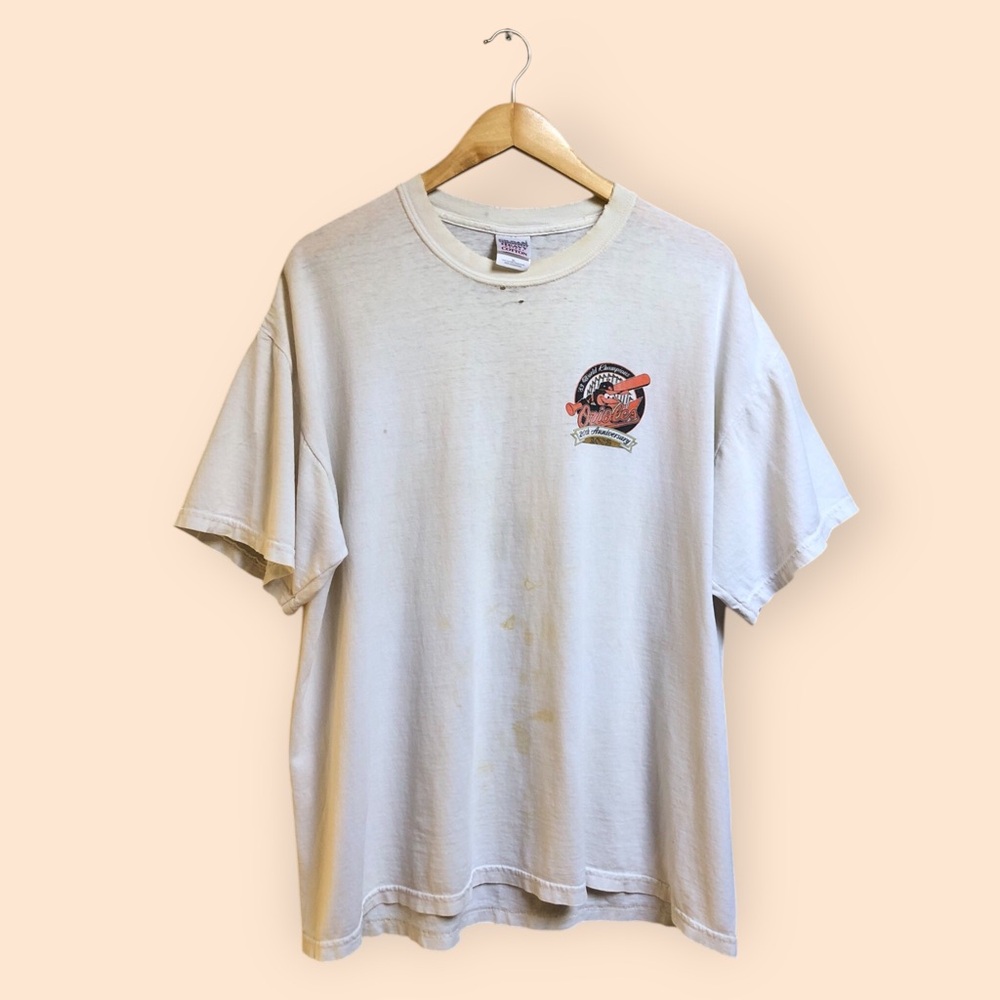 Vintage 2003 20th Anniversary Orioles Baseball 1983 World Champions T-shirt XL